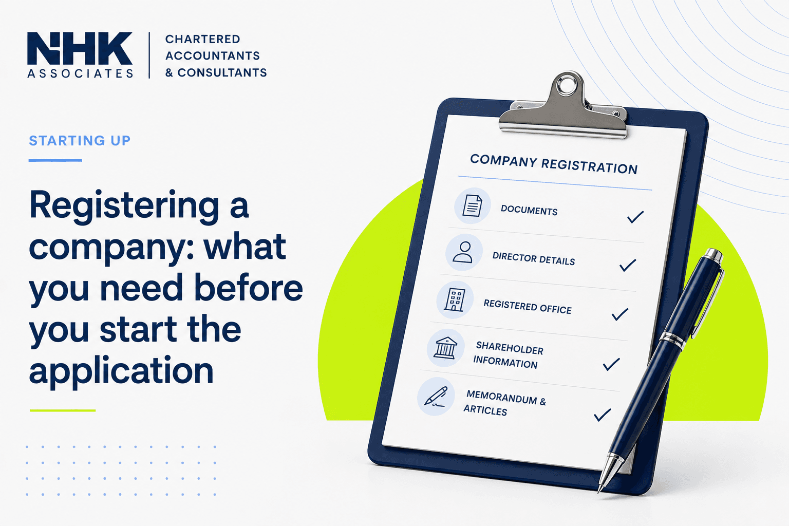 Registering a company: what you need before you start the application